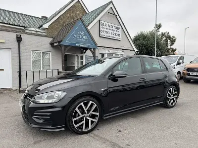 Used VW Golf VII R-line 147 HP (108 kW) 2017 Black Hatchback