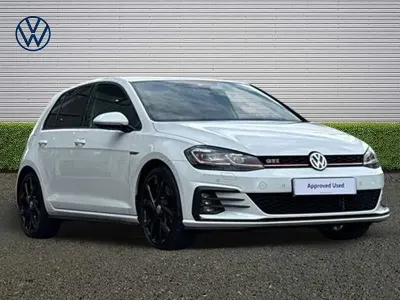 Used VW Golf VII GTI 245 HP (180 kW) 2019 White Hatchback