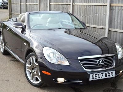 Usado Lexus SC430 2007 Negro Descapotable