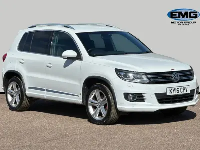 Usado VW Tiguan R-line Edition 150 CV (110 kW) 2016 Blanco SUV