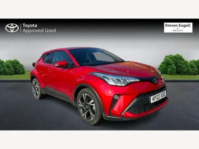 Second-hand Toyota C-HR Design 122 CP (89 kW) 2022 Roșu SUV