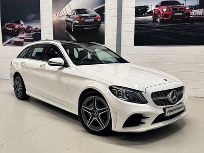 White Used 2018 Mercedes C220 AMG line Estate | £15,890 (A bit pricey)