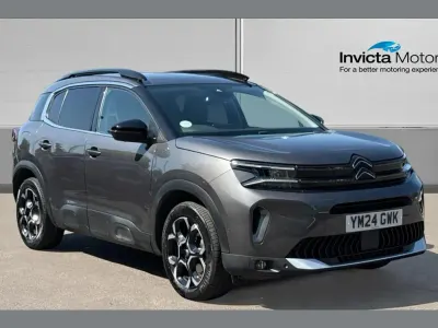 Used Citroën C5 Aircross 131 HP (96 kW) 2024 Platinum grey metallic SUV