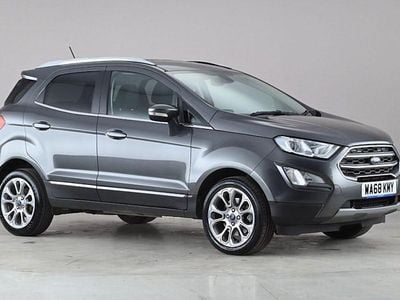 Usado Ford Ecosport Titanium 125 HP (91 kW) 2019 Cinzento SUV