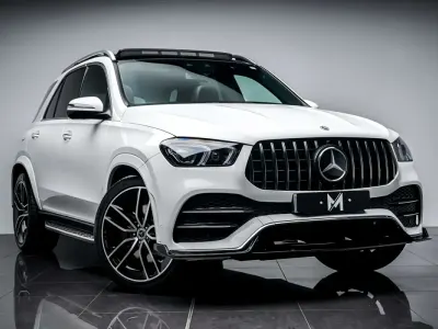 Käytetty Mercedes GLE350 AMG line 2021 Valkoinen Farmari