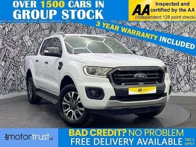 White Used 2021 Ford Ranger Wildtrack Pickup | £15,795 (Good price)