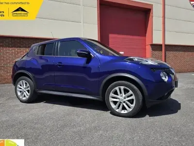 Used Nissan Juke Acenta Premium 110 HP (80 kW) 2014 Blue SUV