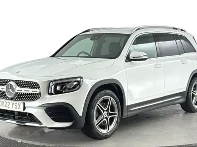 Used Mercedes GLB200 AMG line 163 HP (119 kW) 2022 White SUV