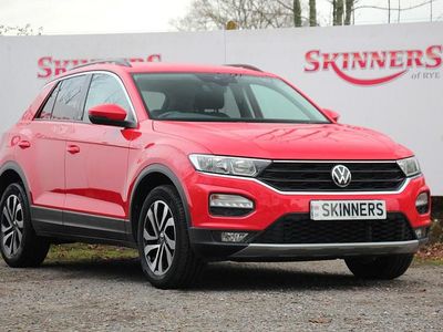 Used VW T-Roc Active 150 HP (110 kW) 2021 Red SUV