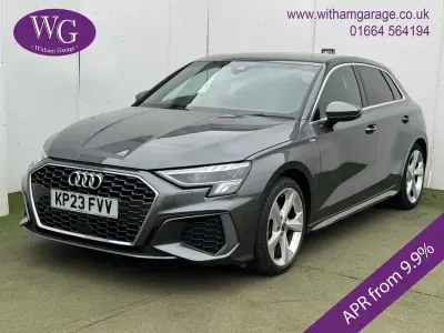 Used Audi A3 Sportback S-Line 150 HP (110 kW) 2023 Grey Hatchback