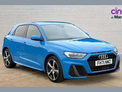 Blue Used 2022 Audi A1 S-Line Hatchback | £15,147 (Fair price)