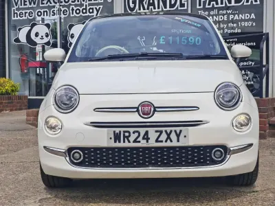 Used Fiat 500 S 70 HP (51 kW) 2024 White Hatchback