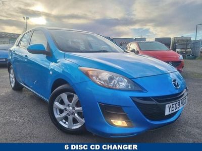 Blue Used 2009 Mazda 3 Hatchback | £2,199 (Fair price)
