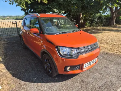 Used Suzuki Ignis SZ-T 90 HP (66 kW) 2017 Orange SUV