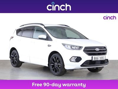 White Used 2018 Ford Kuga ST-Line SUV | £10,389 (Fair price)