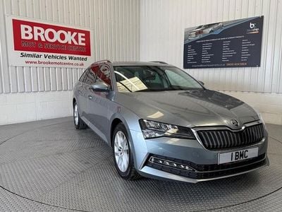 Used Skoda Superb SE Technology 218 HP (160 kW) 2020 Grey Estate
