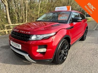 Used Land Rover Range Rover evoque Dynamic 190 HP (139 kW) 2012 Red SUV