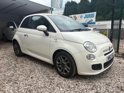 White Used 2014 Fiat 500 S Hatchback | £4,295 (Fair price)