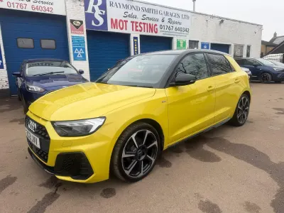 Used Audi A1 Black Edition 150 HP (110 kW) 2021 Yellow SUV