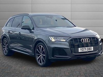 Grey Used 2021 Audi Q7 Black Edition SUV | £41,550 (Fair price)