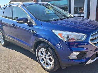 Used Ford Kuga Titanium 120 HP (88 kW) 2017 Blue SUV