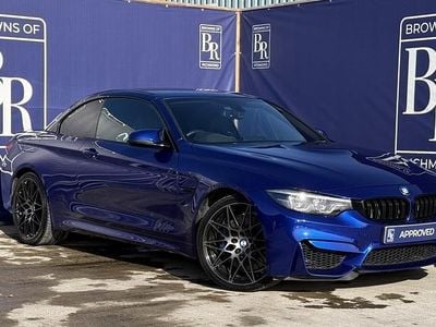 Used BMW M4 Cabriolet Competition Edition 450 HP (330 kW) 2020 Blue Cabriolet