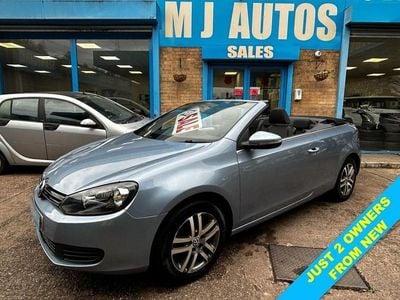 Blue Used 2012 VW Golf Cabriolet S Cabriolet | £4,595 (Fair price)