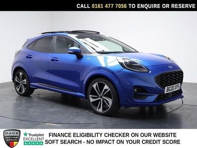 Used Ford Puma ST-Line X 155 HP (114 kW) 2020 Blue SUV