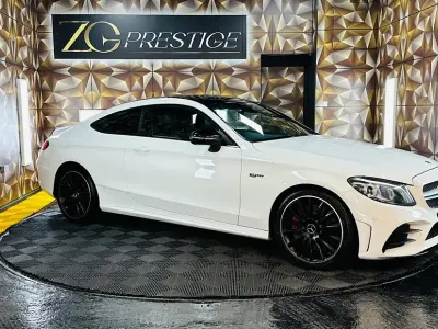 Used Mercedes C43 AMG Premium 390 HP (286 kW) 2018 White Coupe
