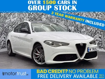 Used Alfa Romeo Giulia Saloon Veloce 280 HP (205 kW) 2019 White Sedan