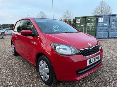 Used Skoda Citigo SE 60 HP (44 kW) 2013 Red Hatchback