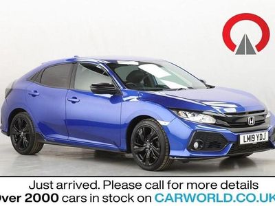 Used Honda Civic Sport 126 HP (92 kW) 2019 Blue Hatchback