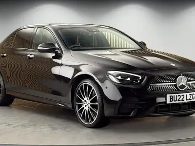 Used Mercedes E400 AMG line 330 HP (242 kW) 2022 Obsidian black Sedan