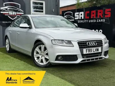 Used Audi A4 136 HP (100 kW) 2011 Silver Sedan