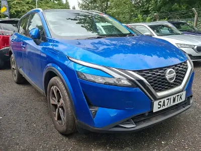 Used Nissan Qashqai N-Connecta 140 HP (102 kW) 2021 Blue SUV