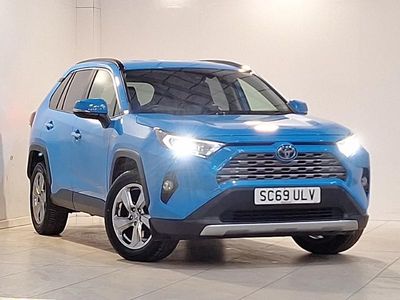 Blue Used 2020 Toyota RAV4 Hybrid SUV | £23,498 (Fair price)