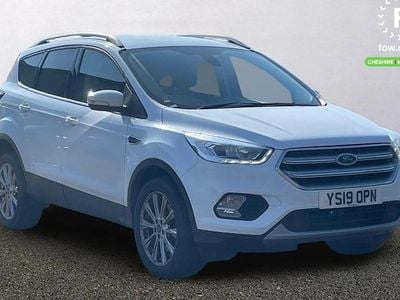 Used Ford Kuga Titanium 182 HP (133 kW) 2019 White SUV