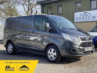 Used Ford Transit Custom Limited 130 HP (95 kW) 2016 Grey Van