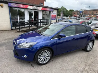 Used Ford Focus Zetec 2014 Blue Hatchback