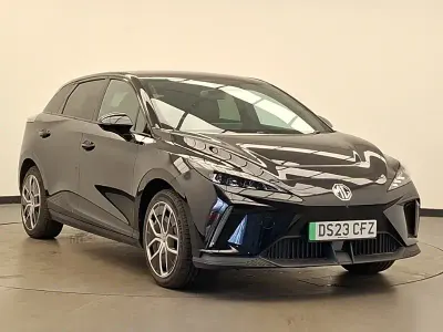 Used MG MG4 EV Trophy 149 kW (203 HP) 2023 Black Hatchback