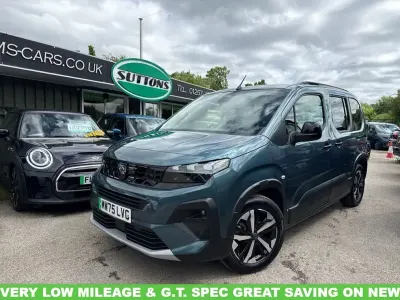 New Peugeot e-Rifter GTi 100 kW (136 HP) 2025 Blue MPV