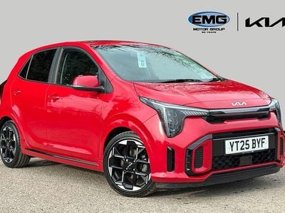 New Kia Picanto GT-Line S 77 HP (56 kW) 2025 Red Hatchback