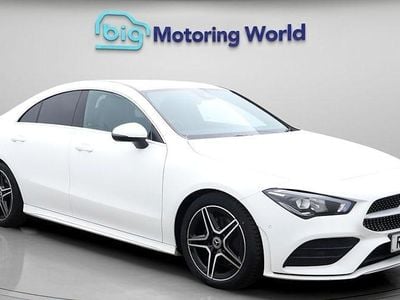 Used Mercedes CLA200 AMG line 163 HP (119 kW) 2021 White Coupe