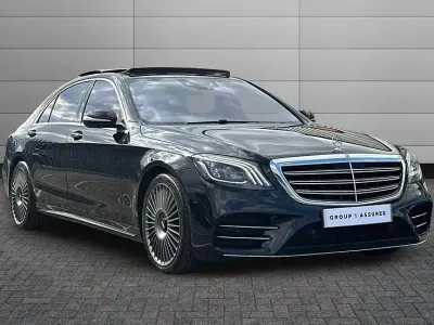 Used Mercedes S500L Executive 451 HP (331 kW) 2018 Obsidian black Sedan
