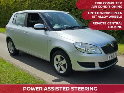 Used Skoda Fabia SE 2015 Silver Hatchback