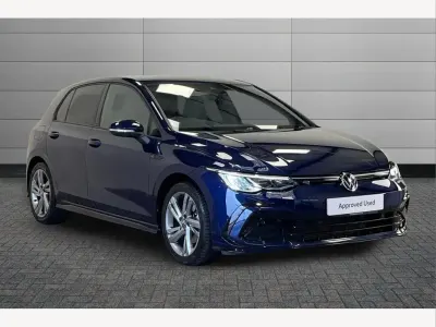 Used VW Golf VIII R-line 150 HP (110 kW) 2024 Blue Hatchback