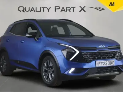 Used Kia Sportage GT-Line 180 HP (132 kW) 2022 Blue SUV