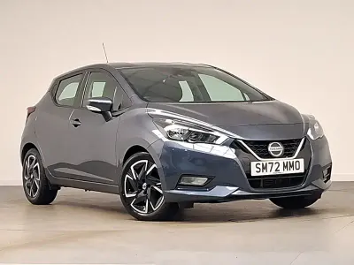 Used Nissan Micra Acenta 92 HP (67 kW) 2022 Grey Hatchback