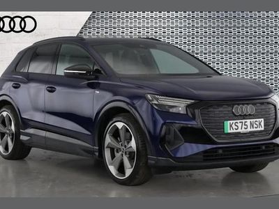 New Audi Q4 e-tron Black Edition 210 kW (286 HP) 2025 Blue SUV