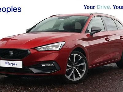 Red Used 2021 Seat Leon ST FR First Edition Estate | £15,390 (Fair price)